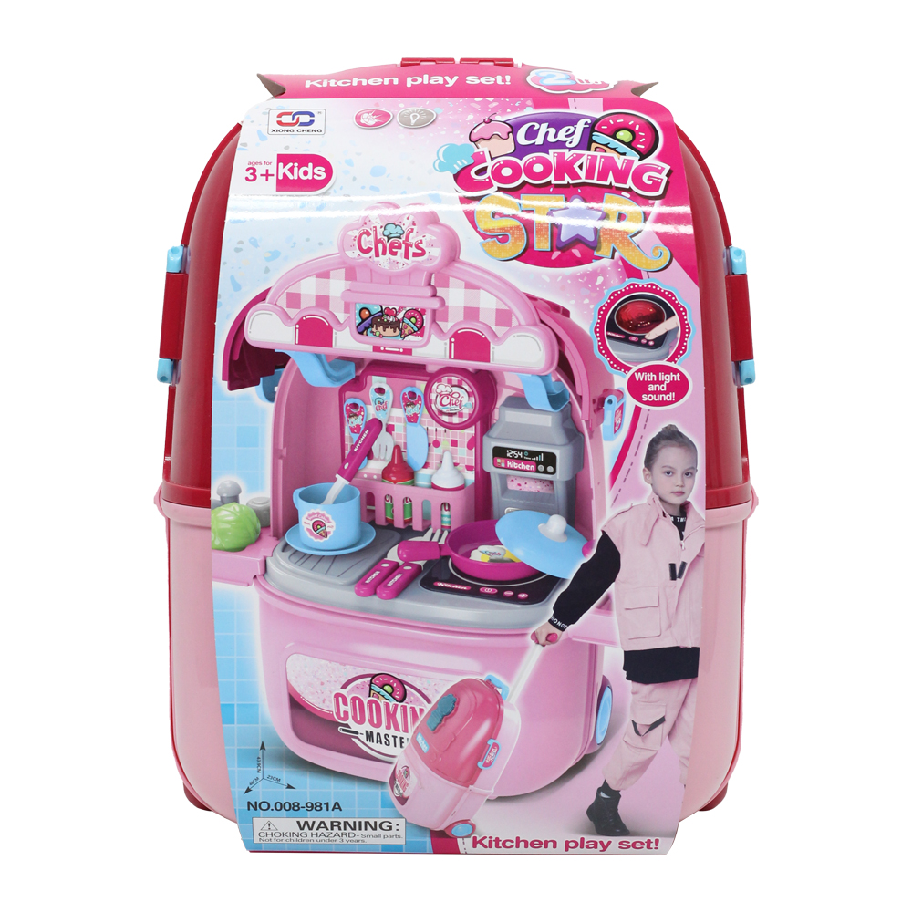 Đồ chơi hướng nghiệp:nhà bếp dạng vali kéo