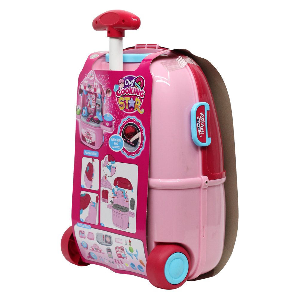 Đồ chơi hướng nghiệp:nhà bếp dạng vali kéo