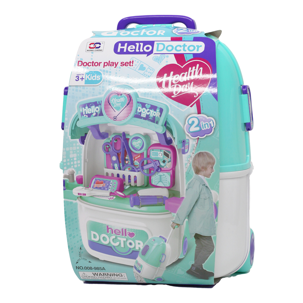 Đồ chơi hướng nghiệp: bác sĩ dạng vali kéo