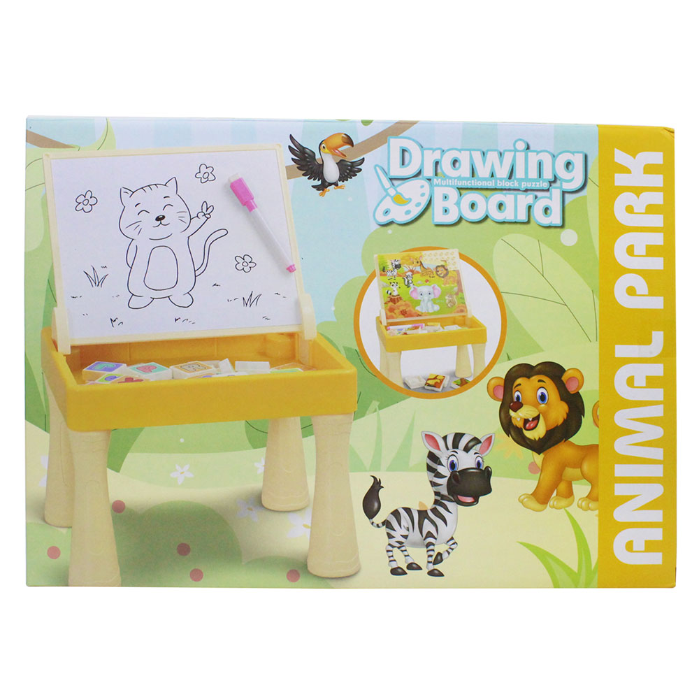 Bộ đồ chơi bảng vẽ kèm xếp hình