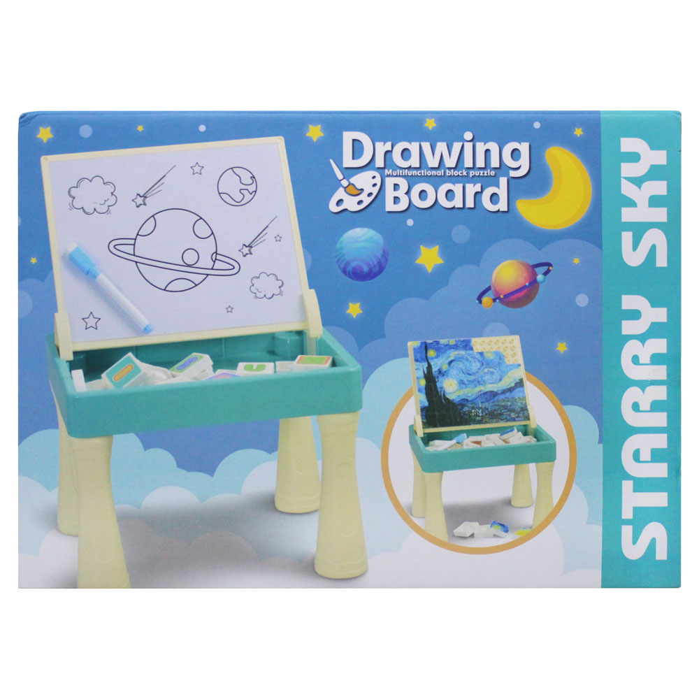 Bộ đồ chơi bảng vẽ kèm xếp hình