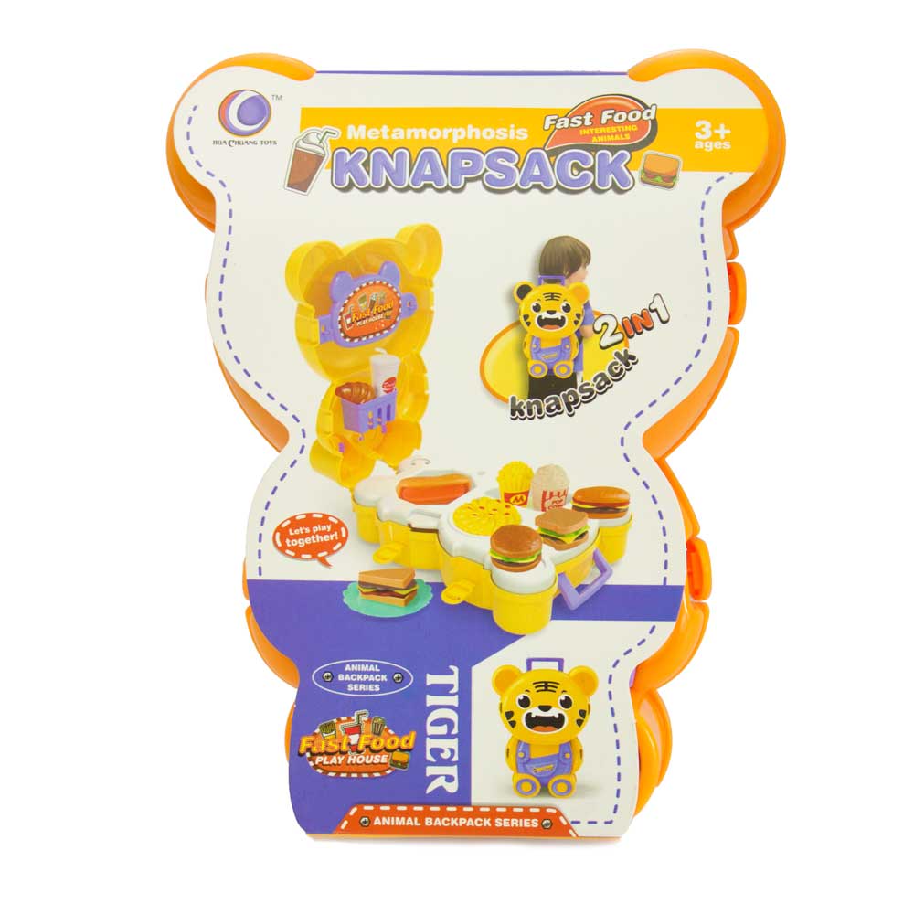 Đồ chơi phân vai theo chủ đề: làm hamburger