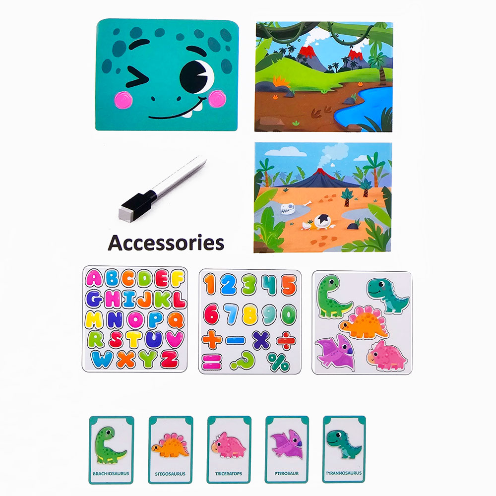 Đồ chơi bảng vẽ kèm bút lông và chữ số