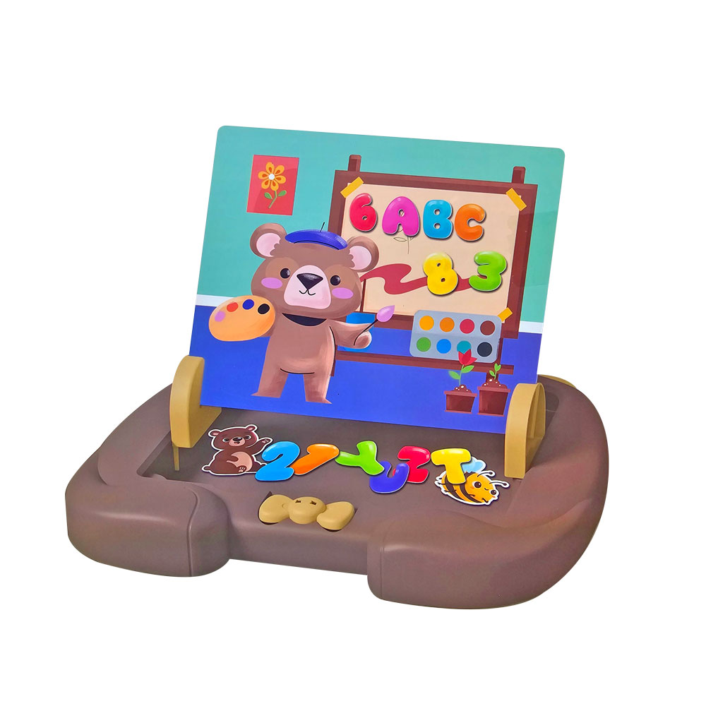 Đồ chơi bảng vẽ kèm bút lông và chữ số