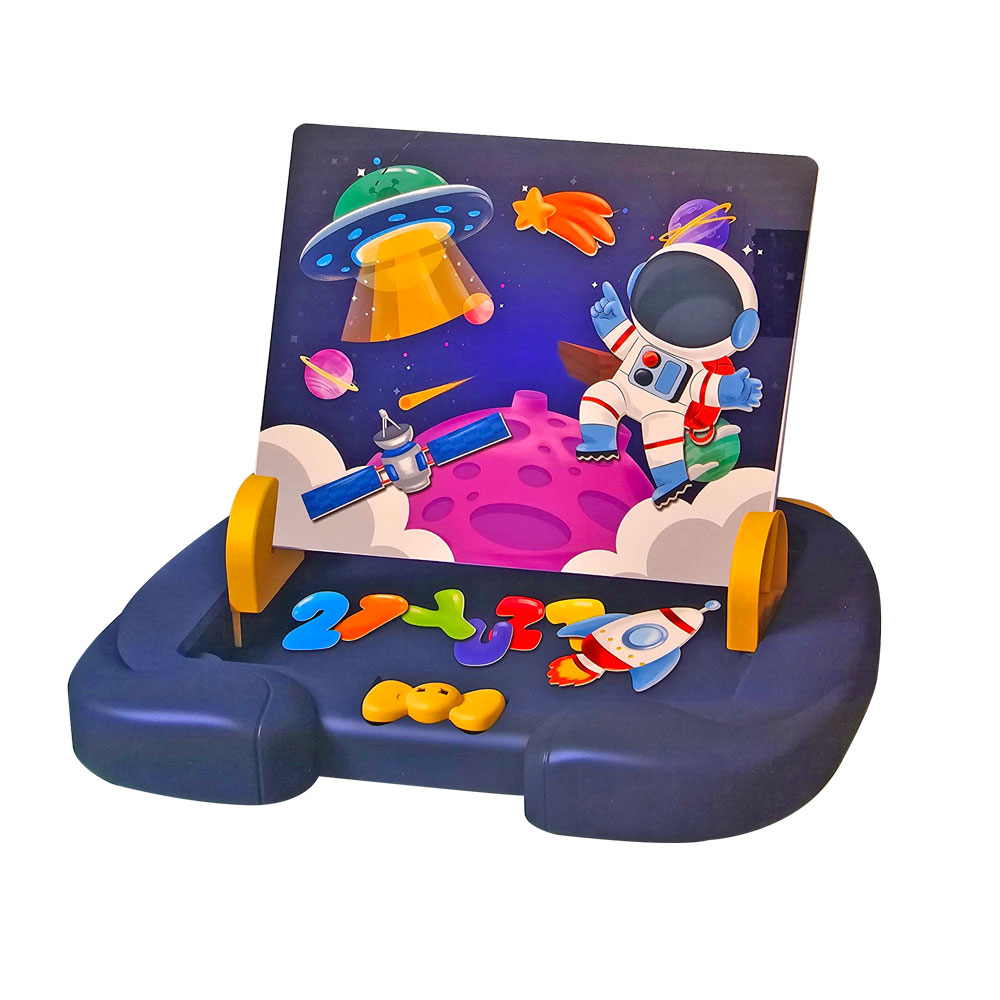 Đồ chơi bảng vẽ kèm bút lông và chữ số