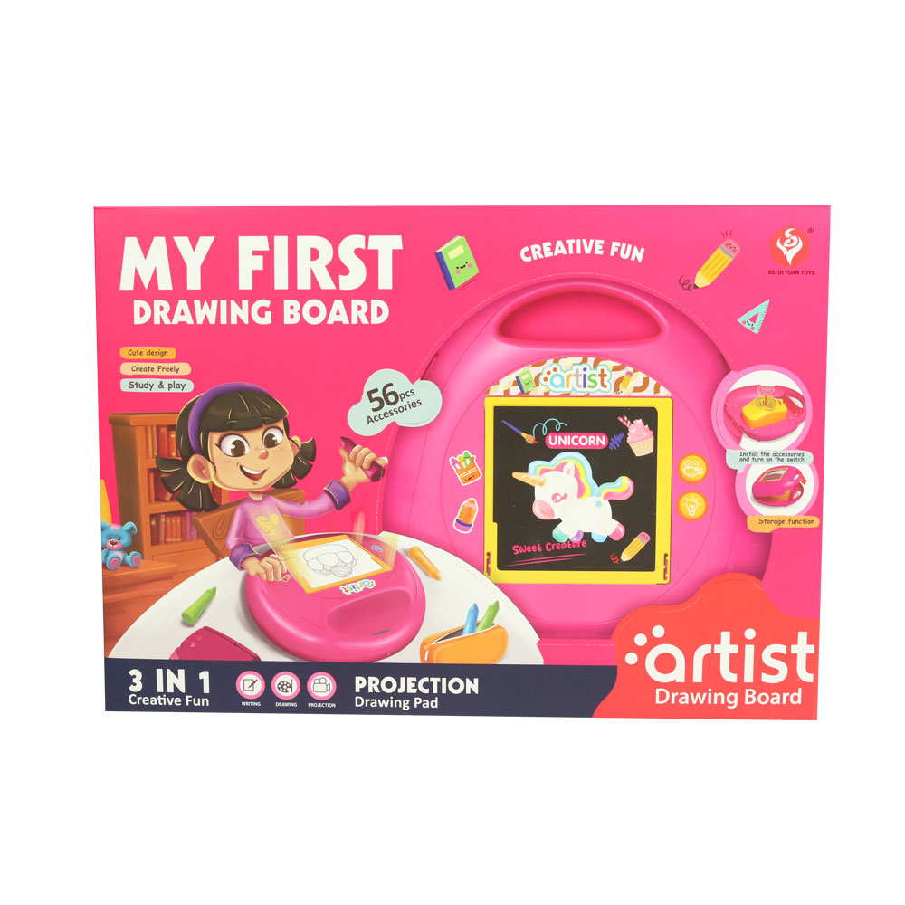 Đồ chơi bảng vẽ kèm đèn chiếu cho bé