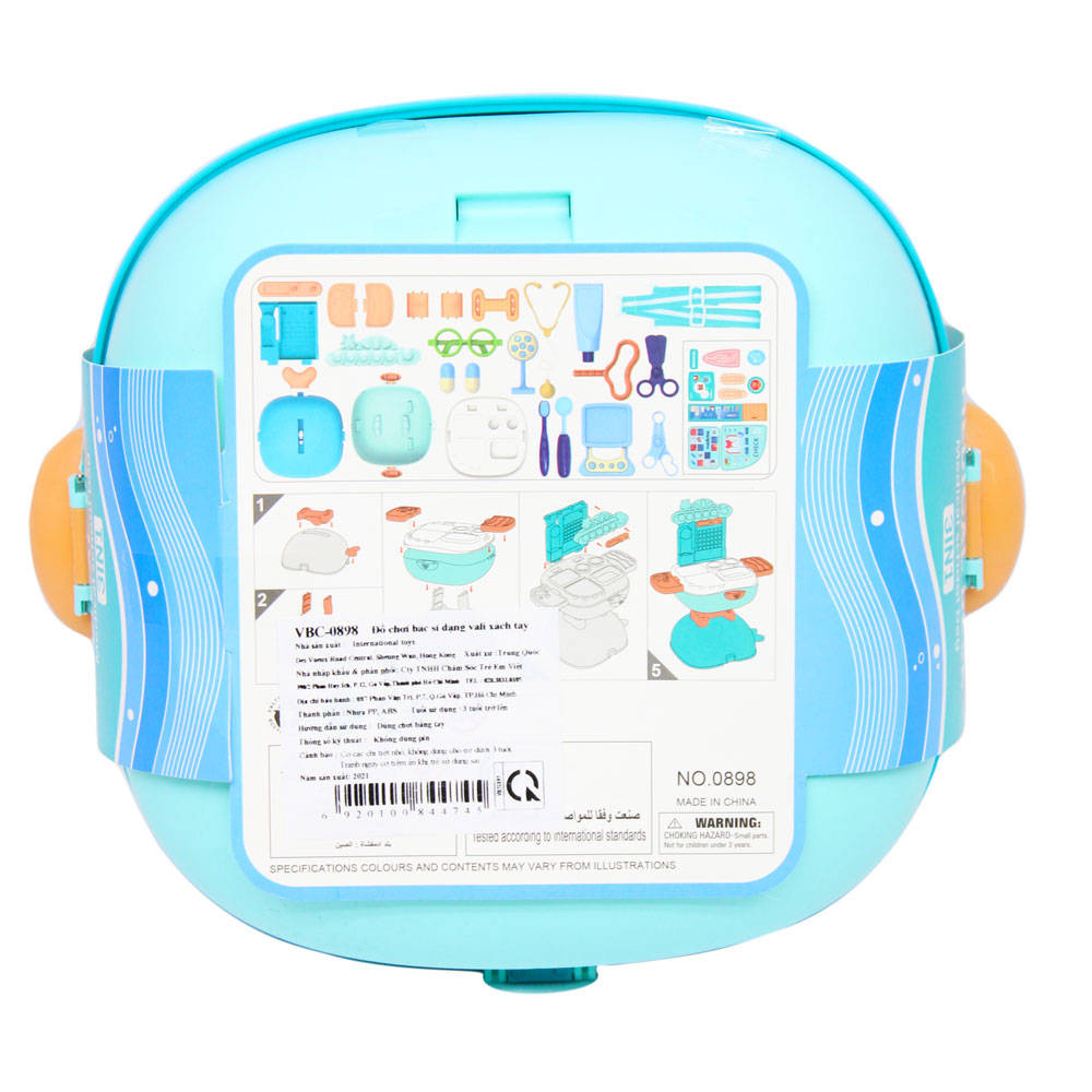 Đồ chơi bác sĩ dạng vali xách tay