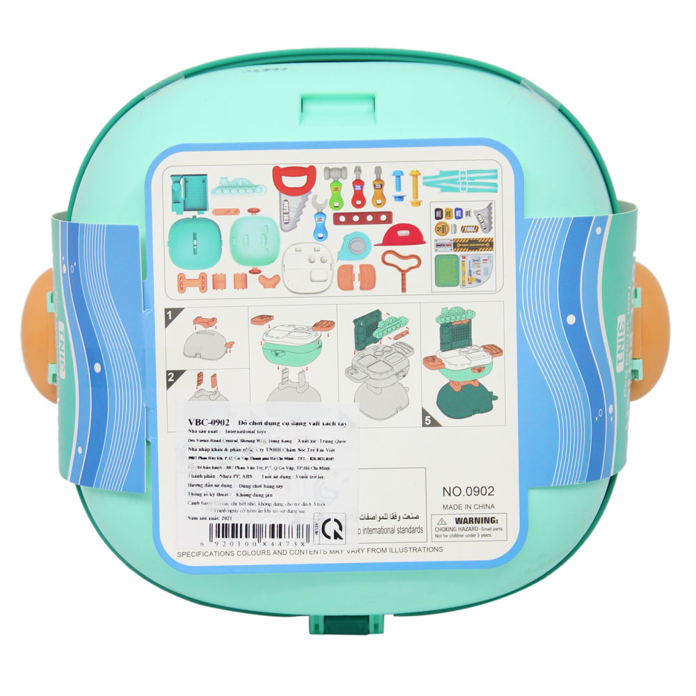 Đồ chơi dụng cụ dạng vali xách tay
