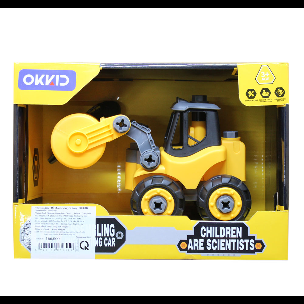 Đồ chơi xe chuyên dụng  OKKID