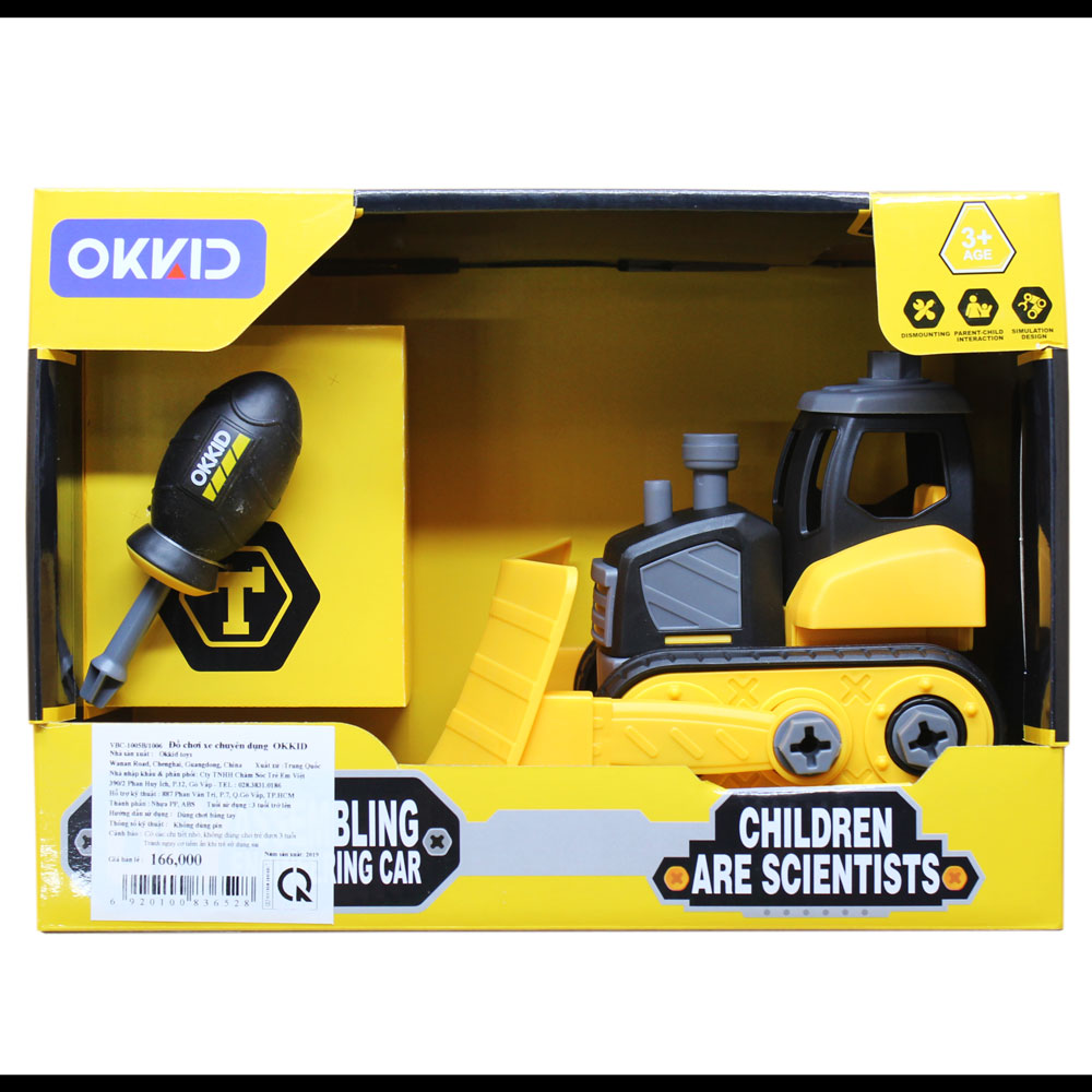 Đồ chơi xe chuyên dụng  OKKID