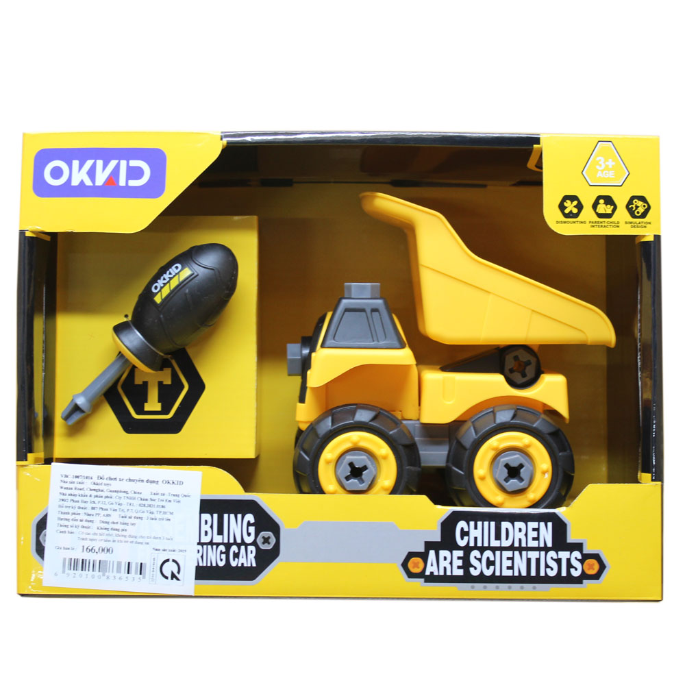 Đồ chơi xe chuyên dụng  OKKID