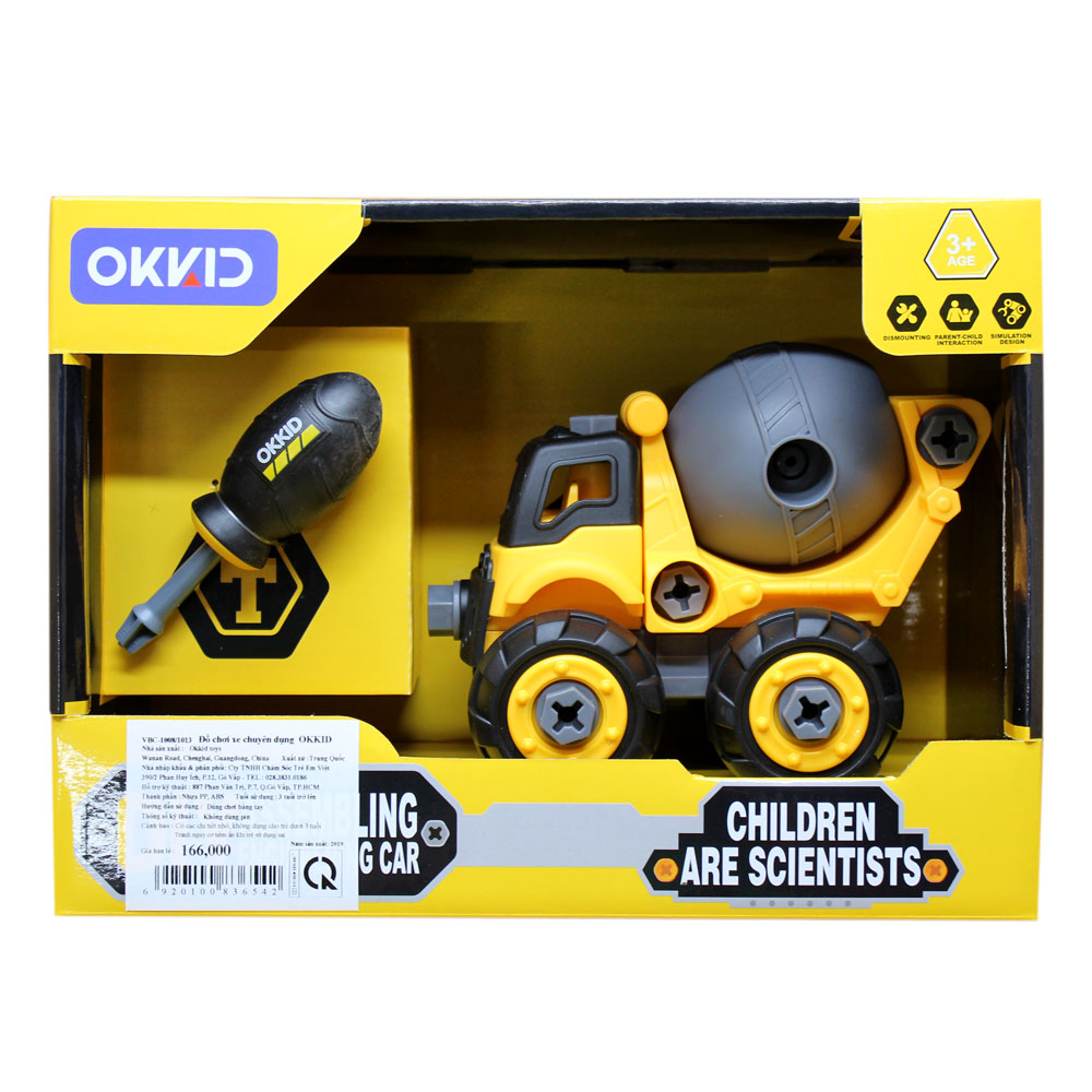 Đồ chơi xe chuyên dụng  OKKID