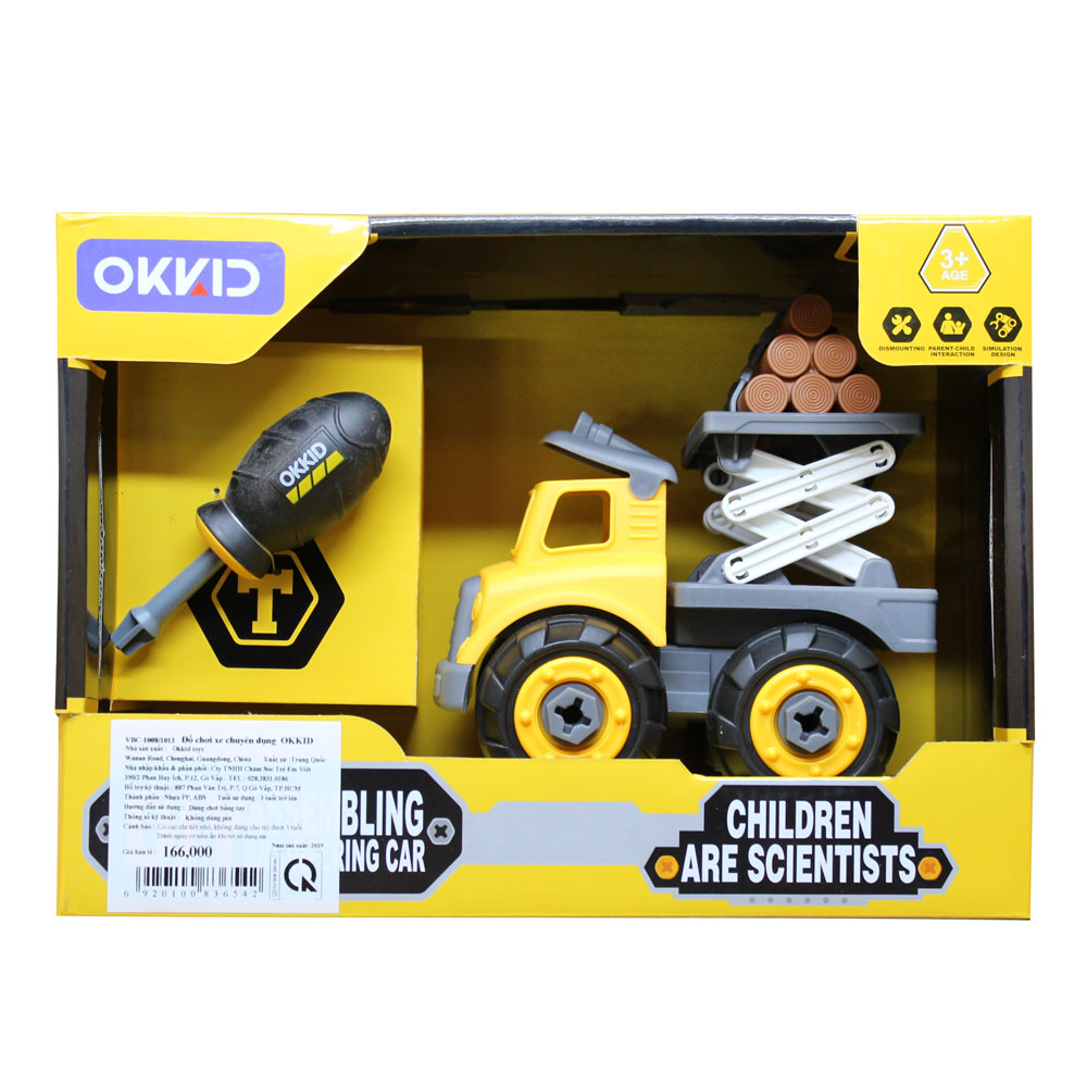Đồ chơi xe chuyên dụng  OKKID