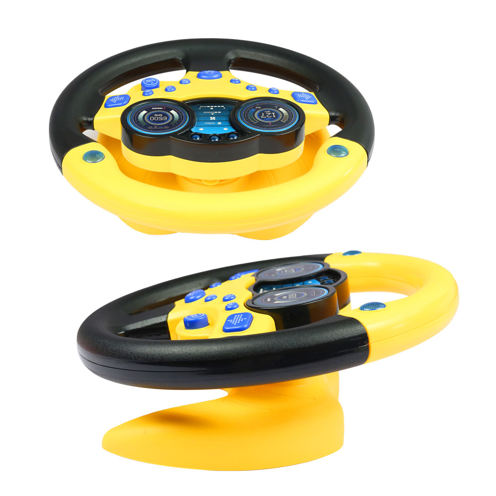 Đồ chơi mô phỏng tay lái xe ô tô có nhạc