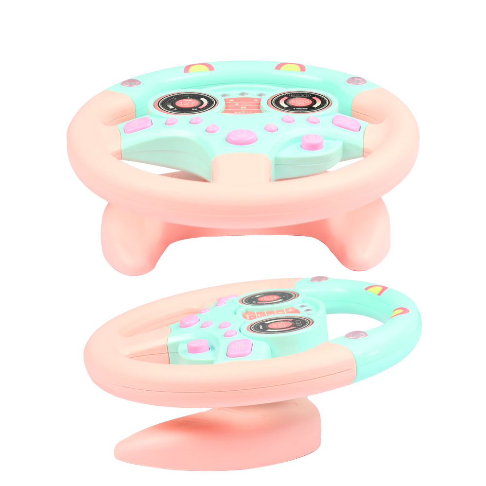 Đồ chơi mô phỏng tay lái xe ô tô có nhạc