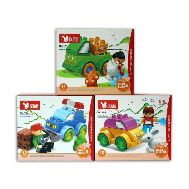 Đồ chơi xếp khối thương hiệu Dubie