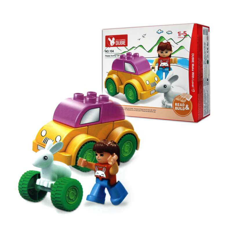 Đồ chơi xếp khối thương hiệu Dubie
