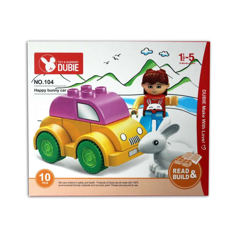 Đồ chơi xếp khối thương hiệu Dubie