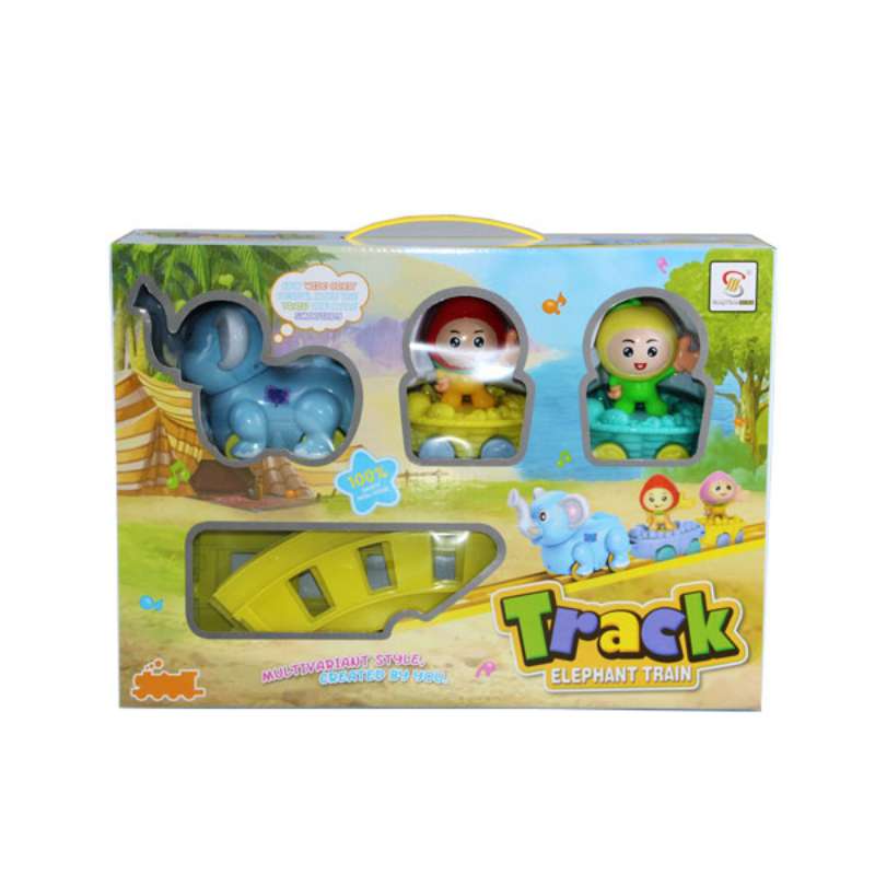 Đồ chơi xe lửa trái cây dùng pin