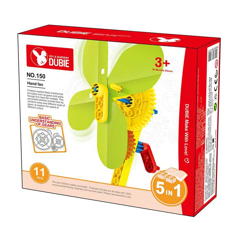 ĐỒ CHƠI XẾP KHỐI DUBIE CÂY QUẠT