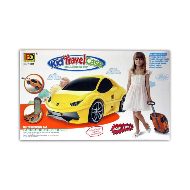 Đồ chơi xe kéo kèm vali du lịch