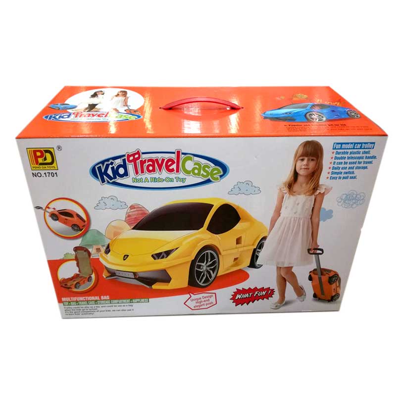 Đồ chơi xe kéo kèm vali du lịch