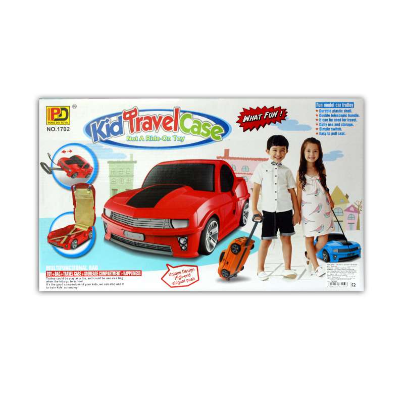 Đồ chơi xe kéo kèm vali du lịch