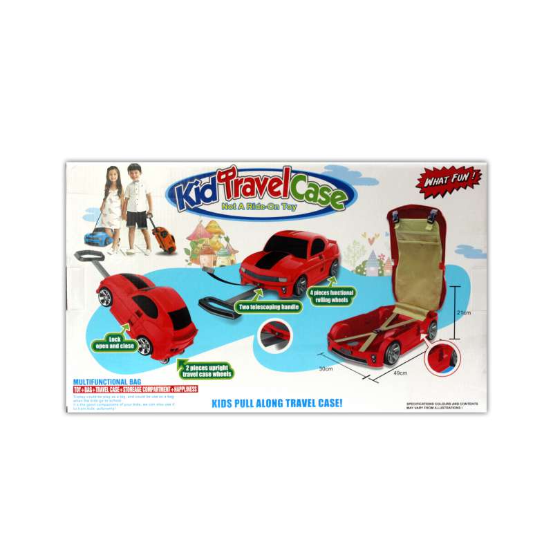Đồ chơi xe kéo kèm vali du lịch
