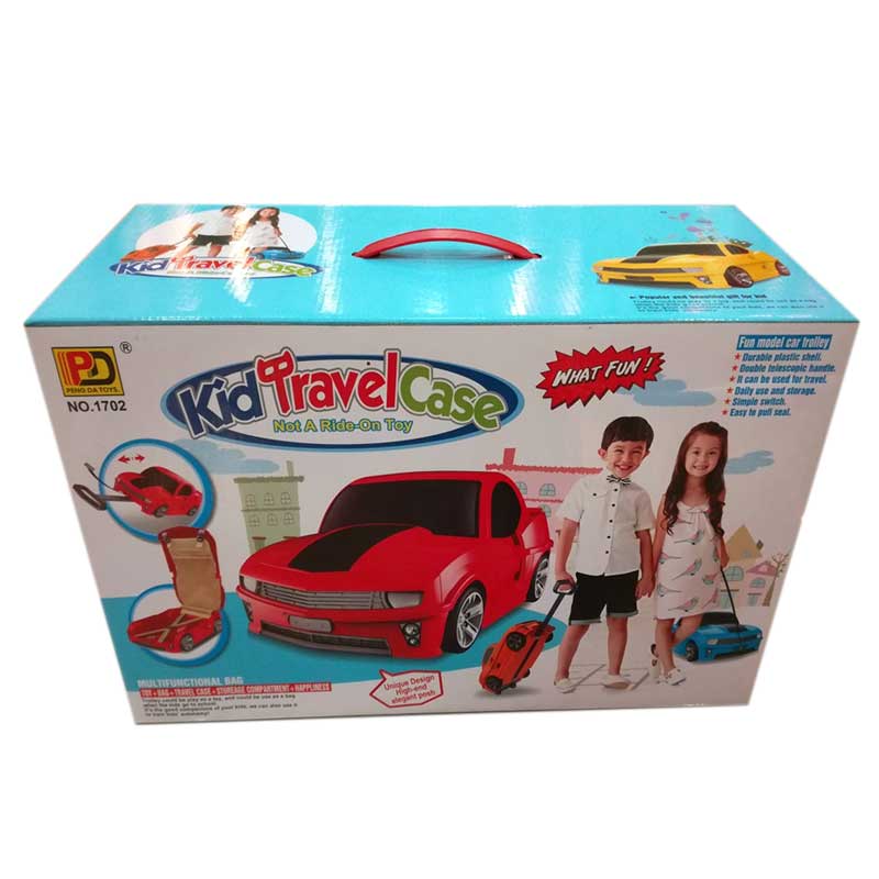 Đồ chơi xe kéo kèm vali du lịch