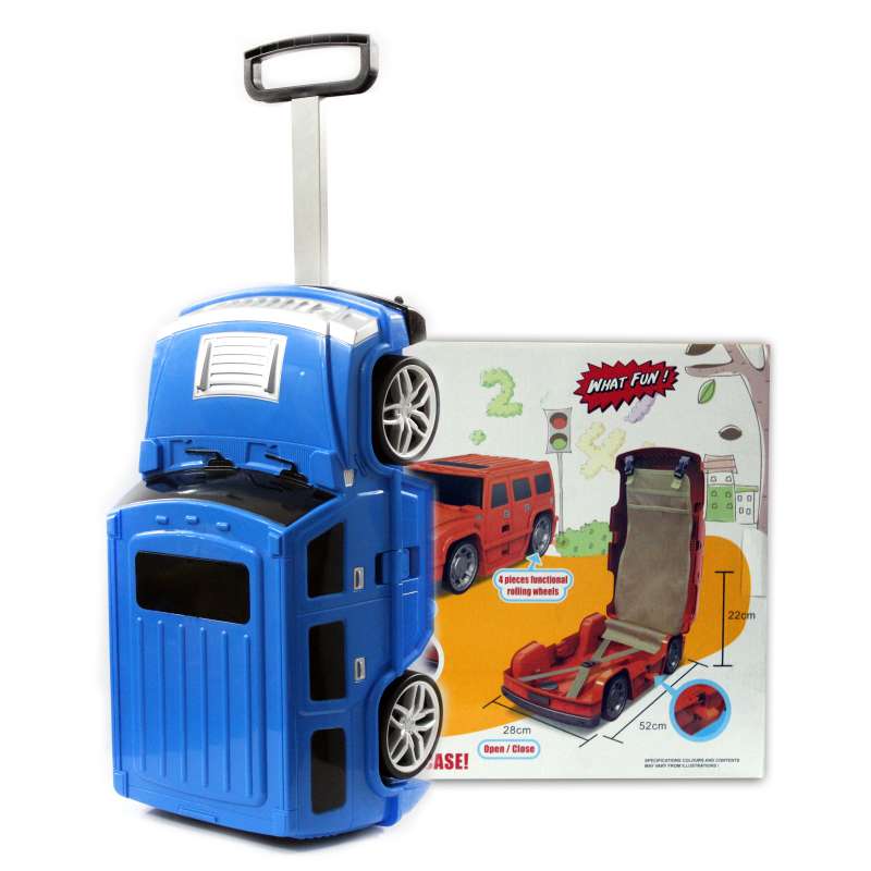 Đồ chơi xe kéo kèm vali du lịch