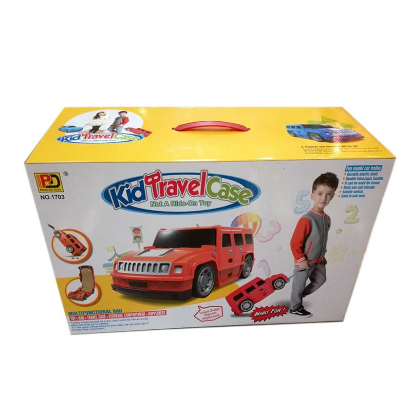 Đồ chơi xe kéo kèm vali du lịch