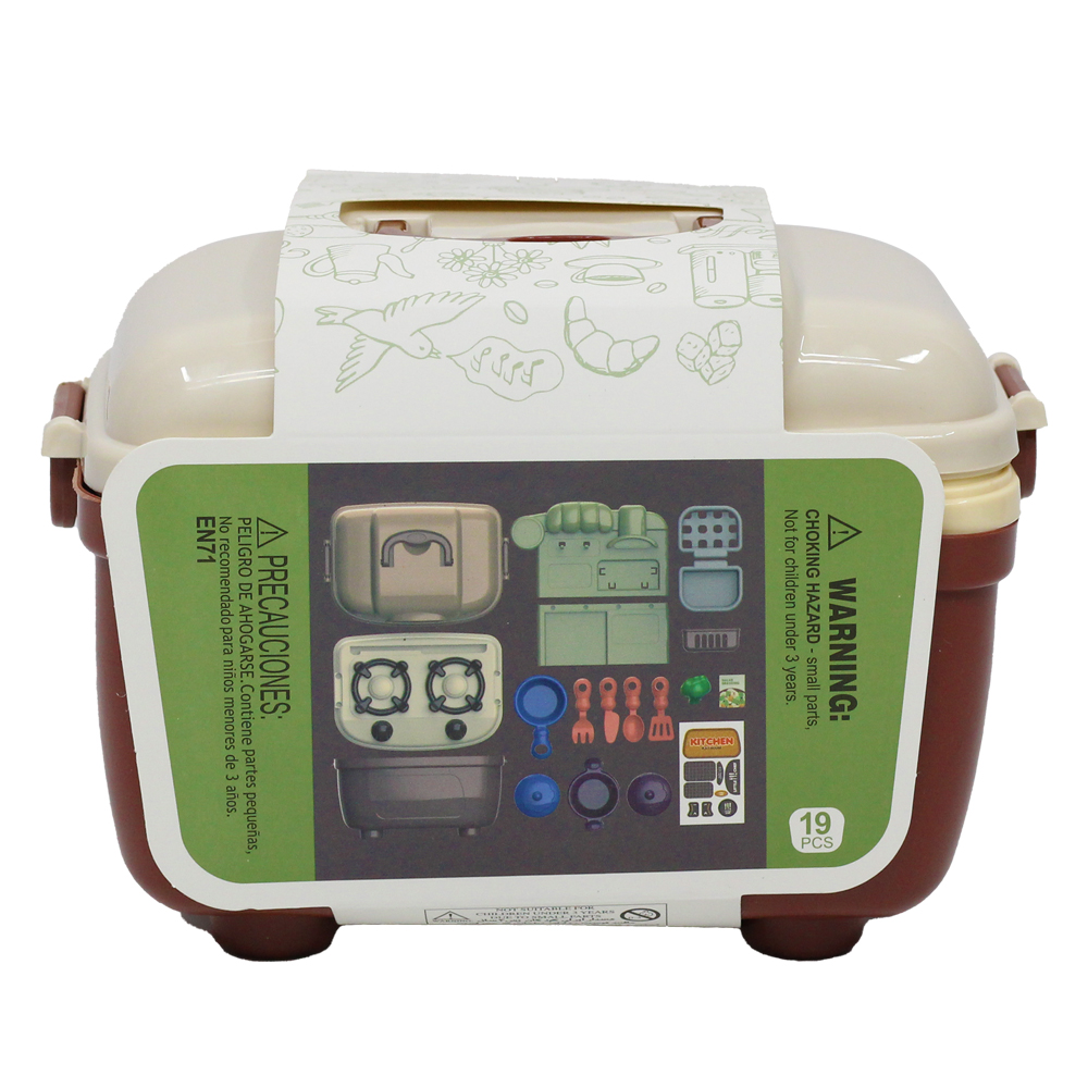 Đồ chơi hướng nghiệp: nhà bếp dạng vali kéo