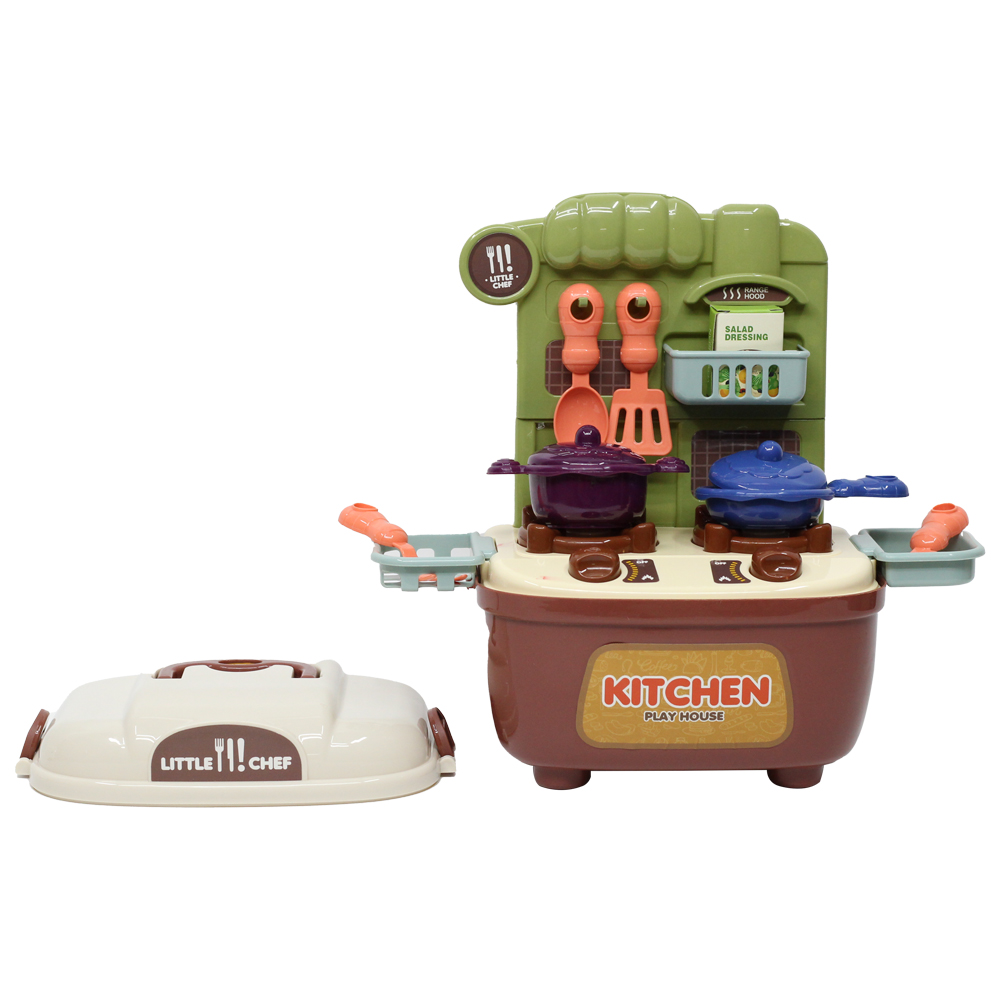 Đồ chơi hướng nghiệp: nhà bếp dạng vali kéo