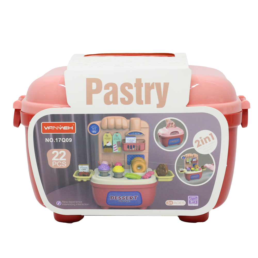 Đồ chơi  hướng nghiệp: làm bánh dạng vali kéo