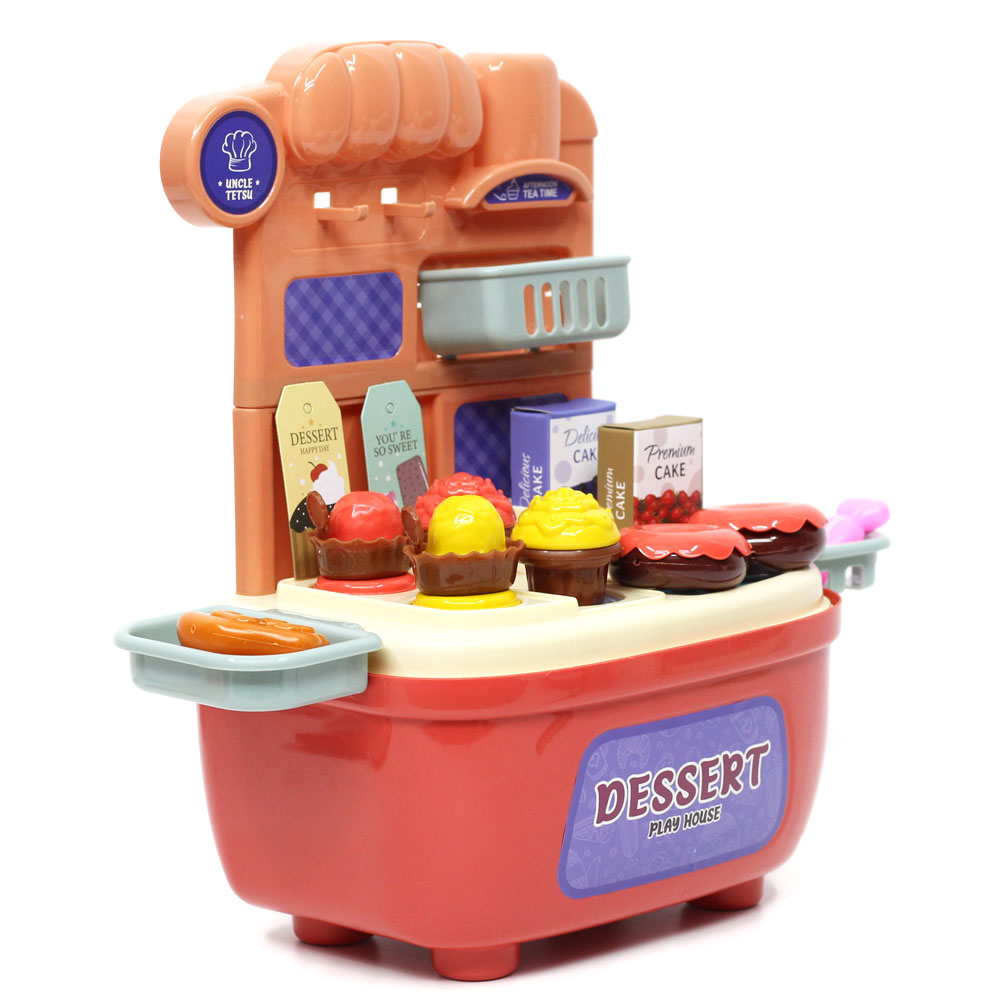 Đồ chơi  hướng nghiệp: làm bánh dạng vali kéo