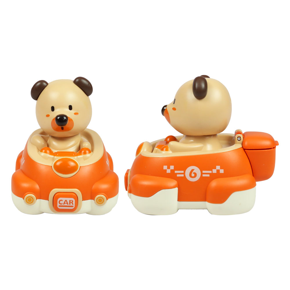 Đồ chơi xe hình thú có lò xo