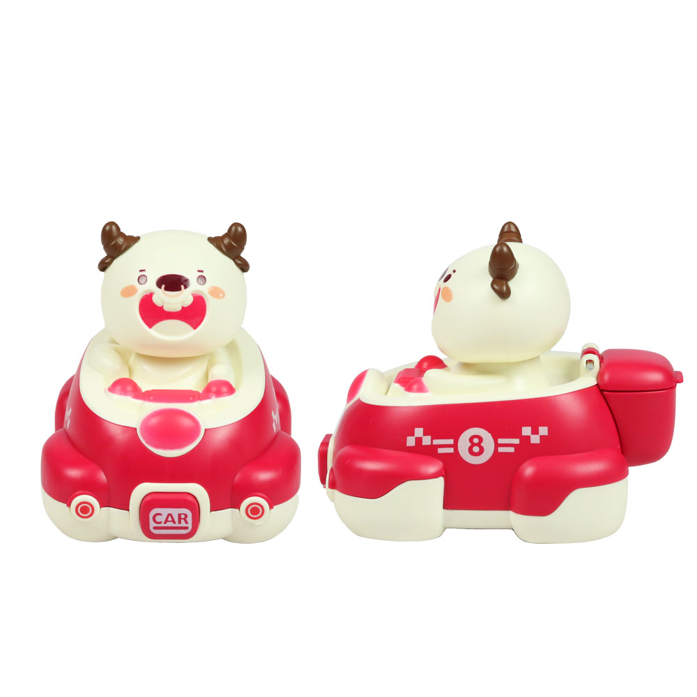 Đồ chơi xe hình thú có lò xo
