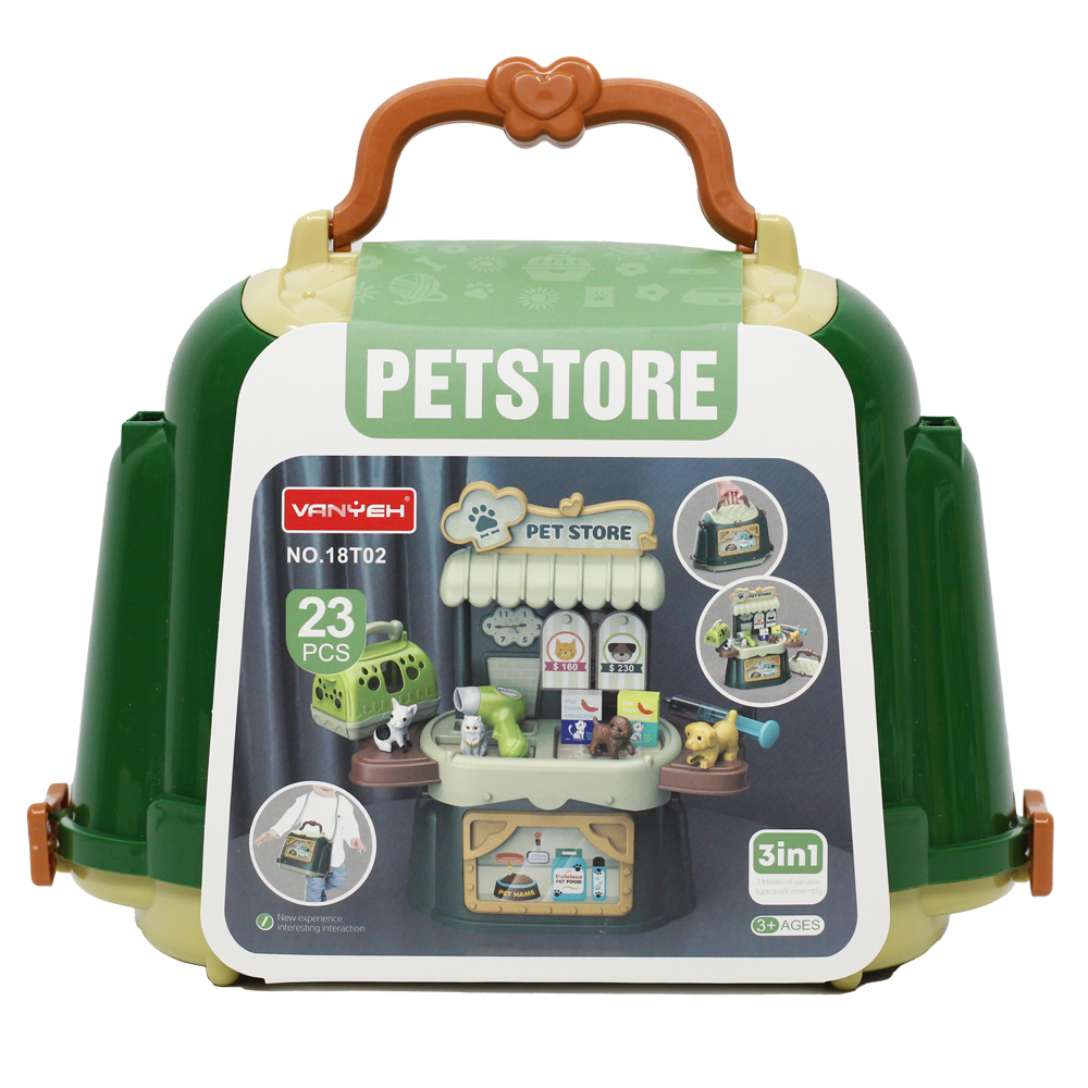 Đồ chơi hướng nghiệp: chăm sóc thú cưng dạng balo