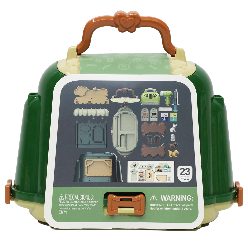 Đồ chơi hướng nghiệp: chăm sóc thú cưng dạng balo