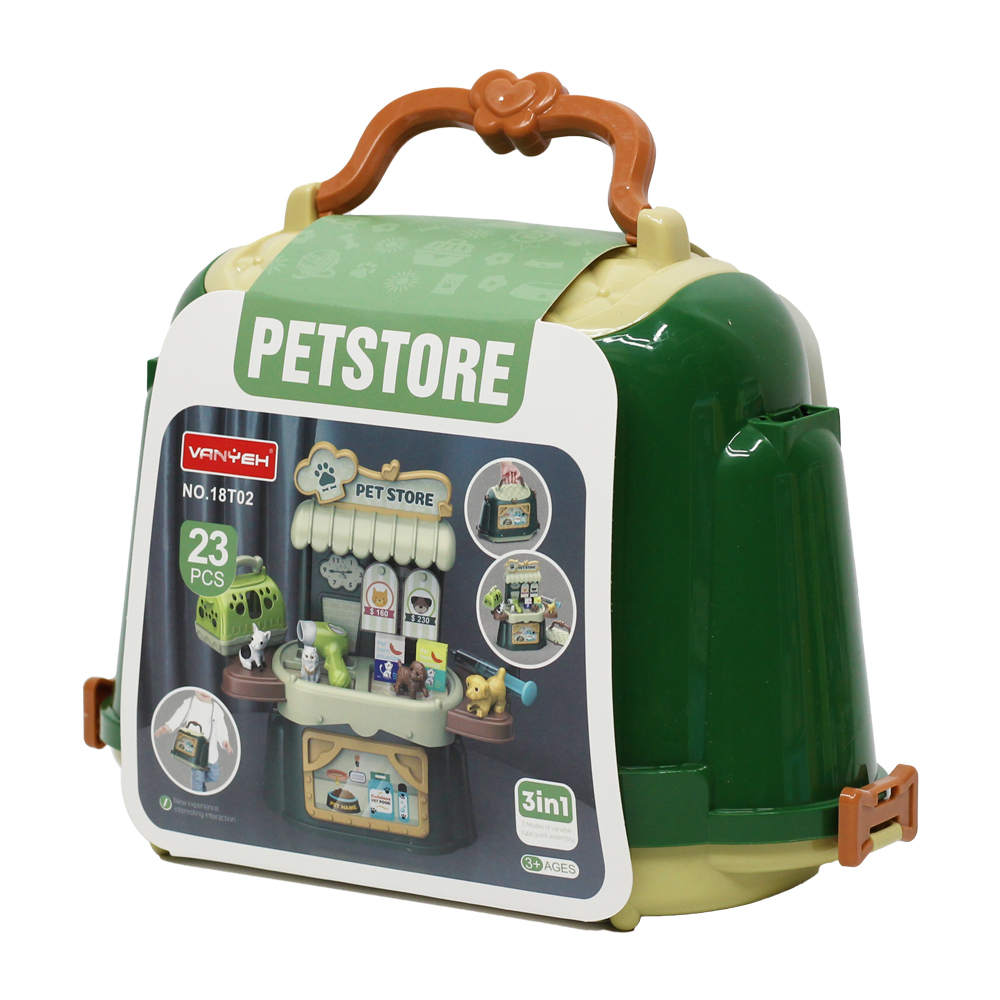 Đồ chơi hướng nghiệp: chăm sóc thú cưng dạng balo