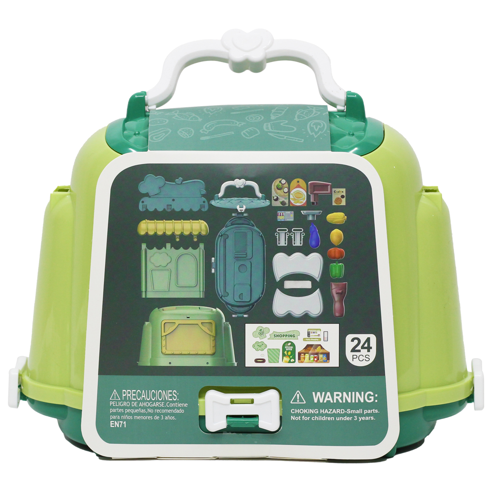 Đồ chơi hướng nghiệp: siêu thị dạng balo