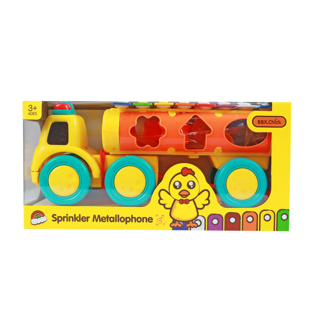 Đồ chơi bộ gõ hình xe thả khối