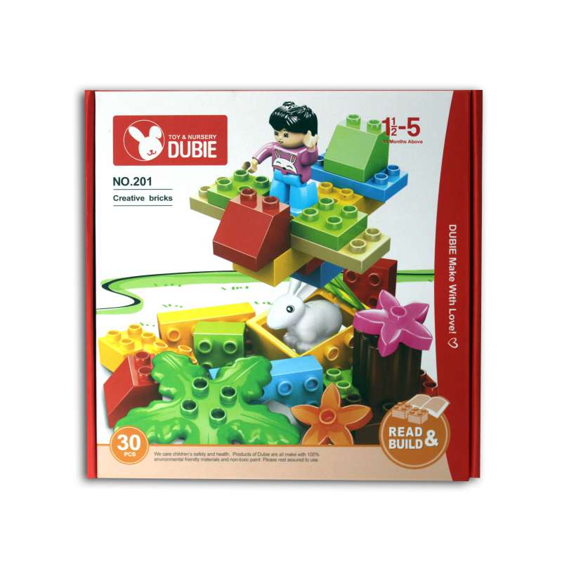Đồ chơi xếp khối thương hiệu Dubie