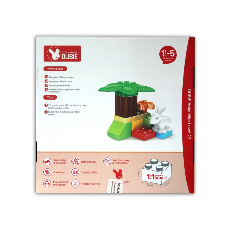 Đồ chơi xếp khối thương hiệu Dubie