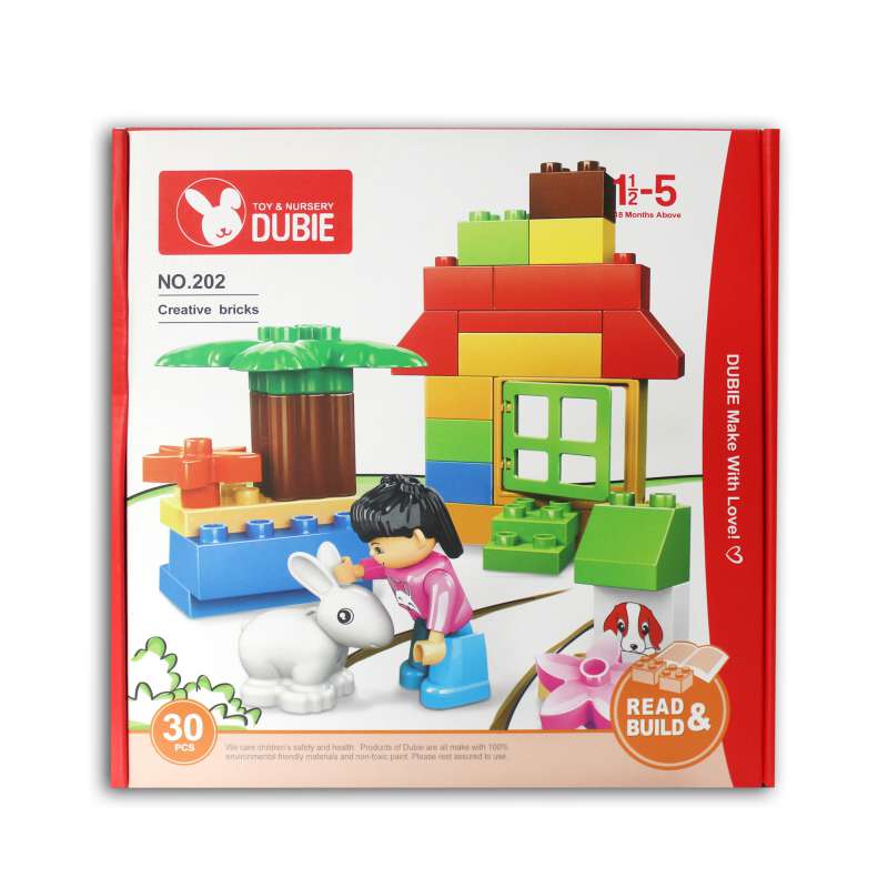 Đồ chơi xếp khối thương hiệu Dubie