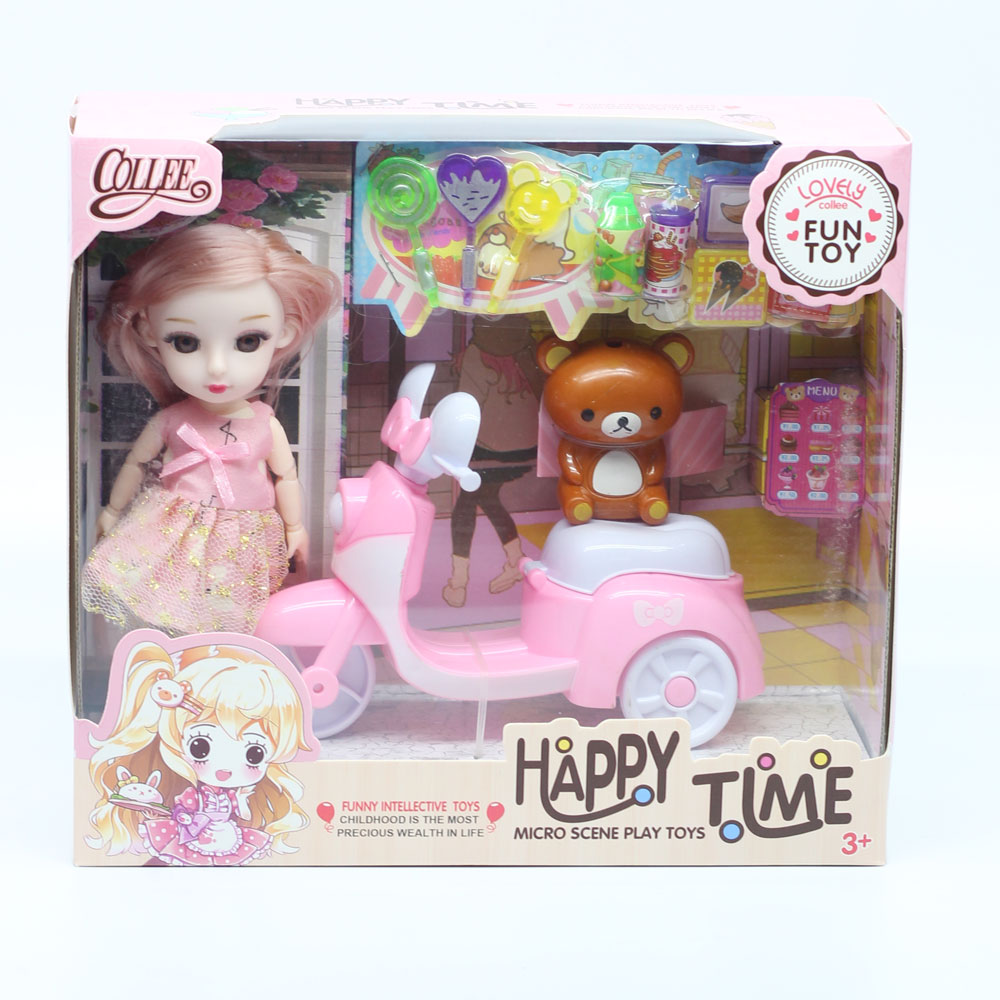 Đồ chơi búp bê mini kèm phụ kiện