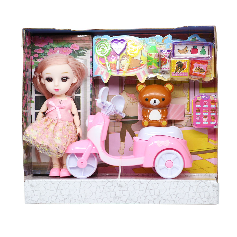 Đồ chơi búp bê mini kèm phụ kiện