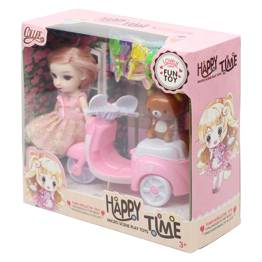 Đồ chơi búp bê mini kèm phụ kiện