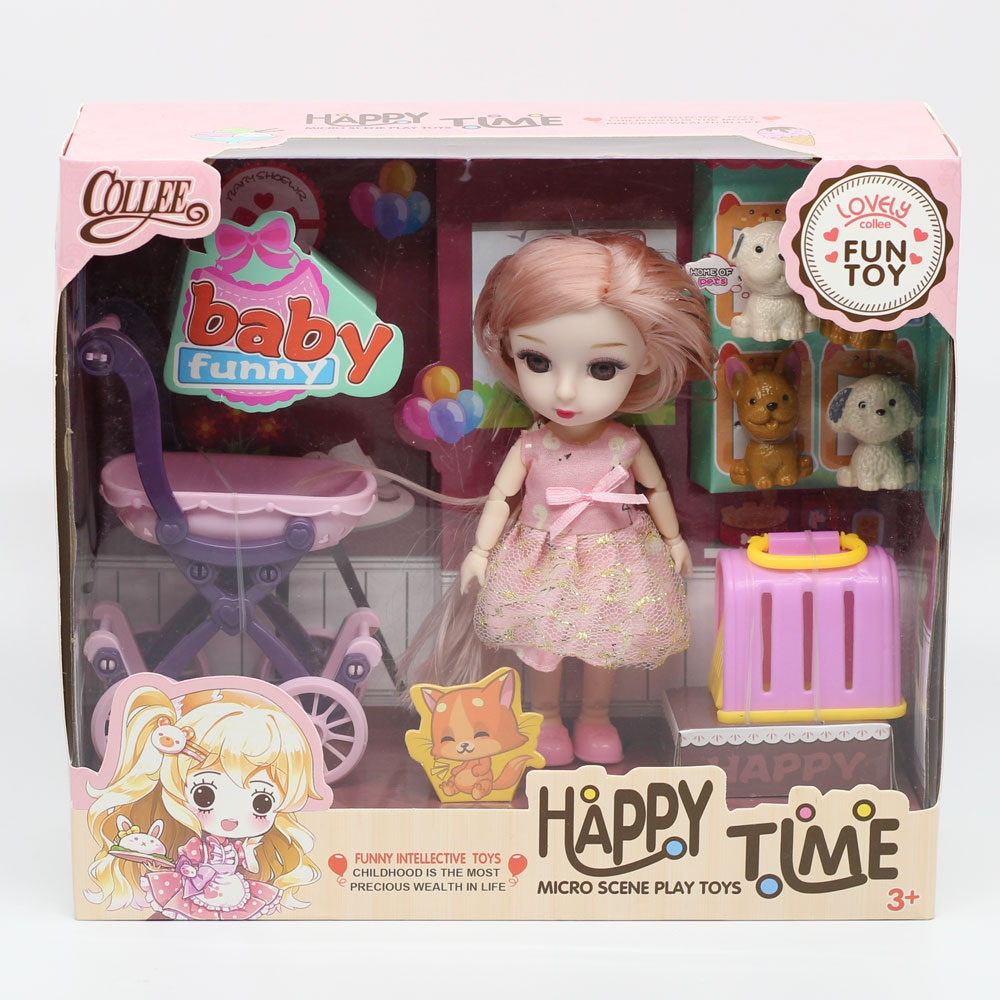 Đồ chơi búp bê mini kèm phụ kiện