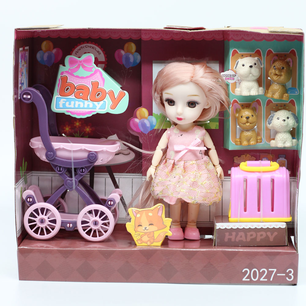 Đồ chơi búp bê mini kèm phụ kiện
